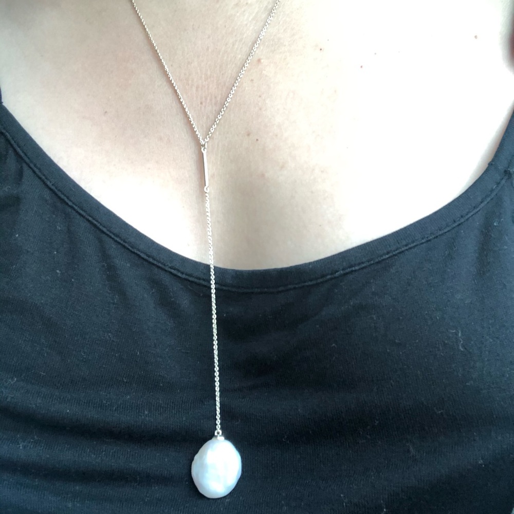 Kendra Scott Baroque Pearl Necklace